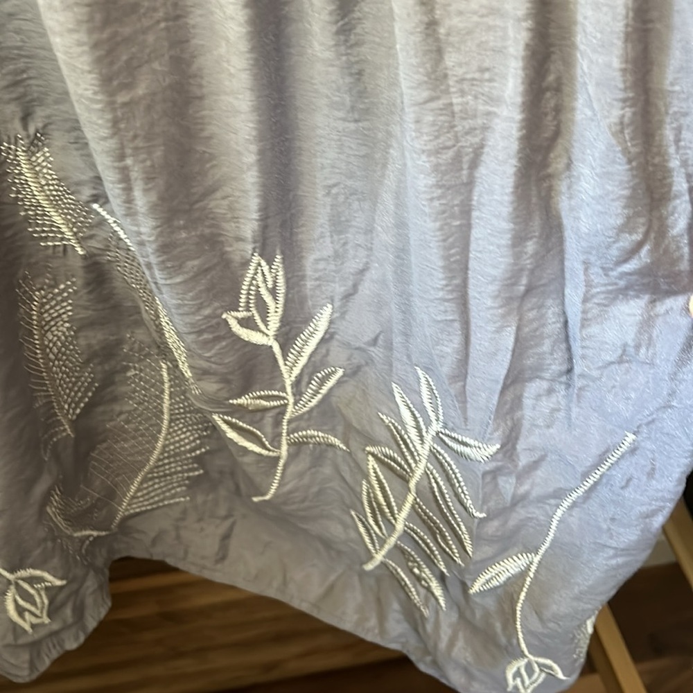 Cecico Rayon Embroidered Boho Pullover Dress. Size L - Picture 10 of 15